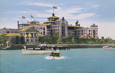 Brytyjski hotel kolonialny, Nassau, Bahamy, ok. 1910. autorstwa Unbekannt
