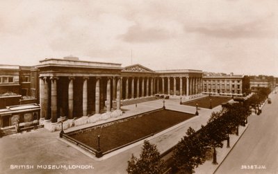 Muzeum Brytyjskie, Londyn, ok. 1920 r. autorstwa Unbekannt