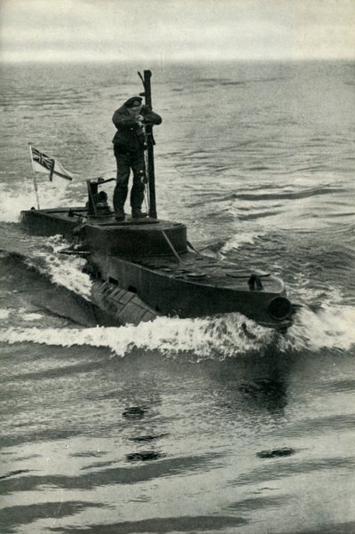 Brytyjska karłowata łódź podwodna X-Craft, II wojna światowa, 1945. autorstwa Unbekannt