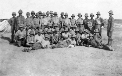 Oddział grupy C armii brytyjskiej, Mezopotamia, I wojna światowa, 1918 r. autorstwa Unbekannt