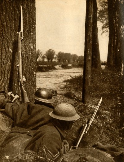 Wojska brytyjskie na froncie, Francja, I wojna światowa, 1914-1918, 1933. autorstwa Unbekannt