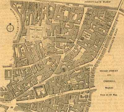 Broad Street i Cornhill Wards, 1897. autorstwa Unbekannt