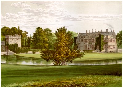 Zamek Broughton, Oxfordshire, dom Lorda Saye i Sele, ok. 1880 r. autorstwa Unbekannt