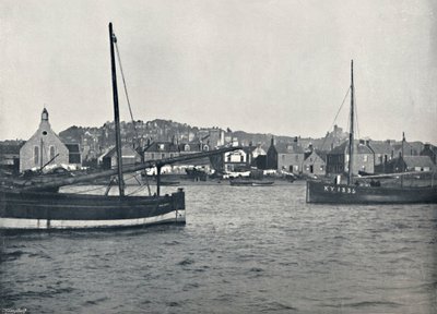 Prom Broughty – Widok z rzeki, 1895 autorstwa Unbekannt