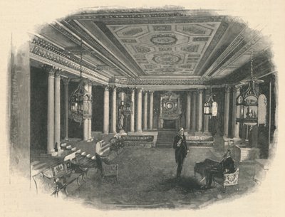 Pałac Buckingham: Marmurowa Sala, 1886 autorstwa Unbekannt