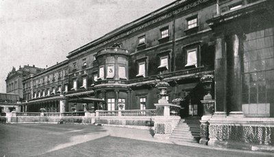Pałac Buckingham... pokazujący pokój, w którym zmarł król, 1910. autorstwa Unbekannt
