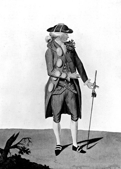 Klamry i guziki: Jestem tym, dem-me, 1777 autorstwa Unbekannt