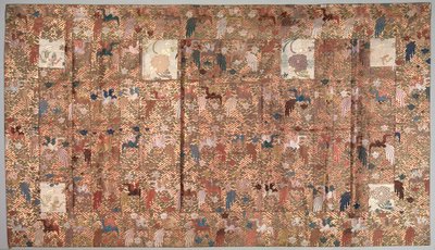 Szata buddyjskiego księdza, 1700-1800. autorstwa Unbekannt