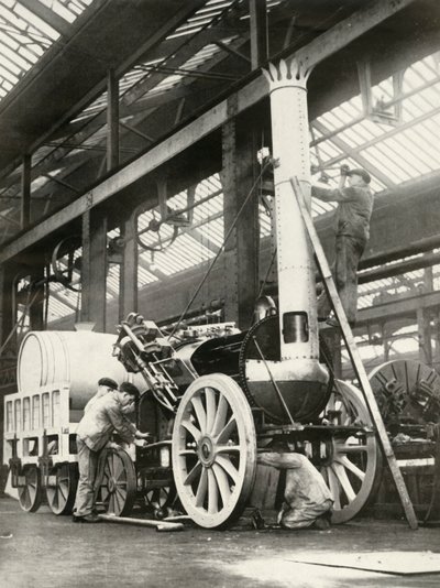 Budowa rakiety - w latach 1935, 1935. autorstwa Unbekannt