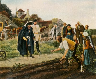 Budowa kraju po wojnie siedmioletniej: król ogółem, 1936 r. autorstwa Unbekannt