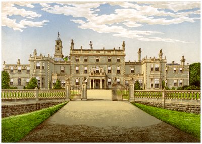 Bulwell Hall, Nottinghamshire, dom rodziny Cooperów, ok. 1880 r. autorstwa Unbekannt