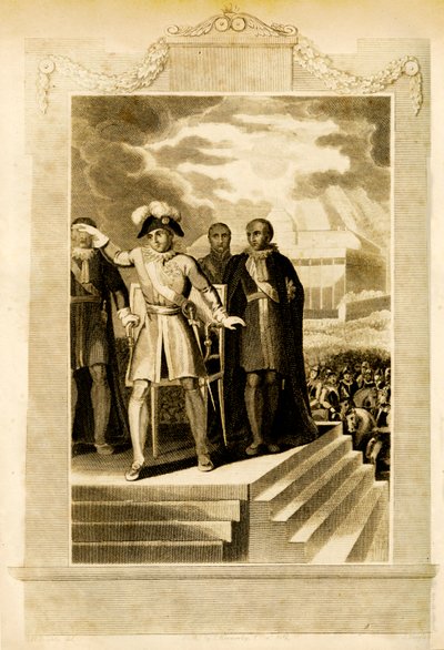 Buonaparte na Polu maja 1816. autorstwa Unbekannt