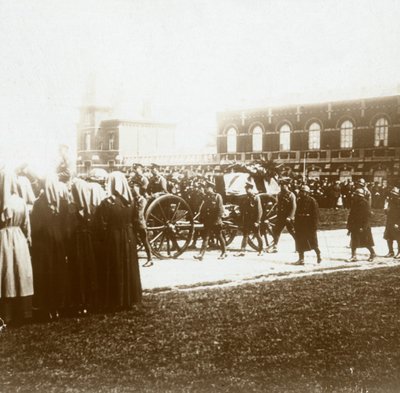 Pogrzeb Edith Cavell, Bruksela, Belgia, 1915 autorstwa Unbekannt