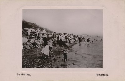 Nad morzem, Folkestone, koniec XIX-początek XX wieku autorstwa Unbekannt