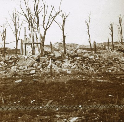 Przy forcie Tavannes, Verdun, północna Francja, c1914-c1918 autorstwa Unbekannt