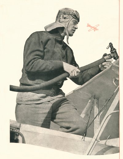 C.W.A. Scott rozmawia z Londynem: Jeśli lecisz nocą, startuj z budkami, c1935 1935. autorstwa Unbekannt