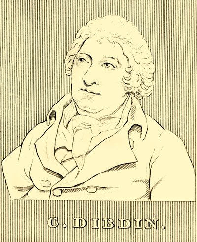 C. Dibdin, ok. 1745-1814, 1830. autorstwa Unbekannt