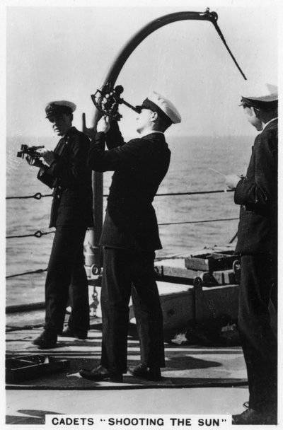 Kadeci strzelający do słońca, Royal Navy College, 1937 autorstwa Unbekannt