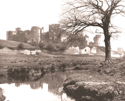 Zamek Caerphilly, Walia, 1894. autorstwa Unbekannt