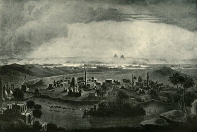 Kair i piramidy, początek XIX wieku, 1901. autorstwa Unbekannt