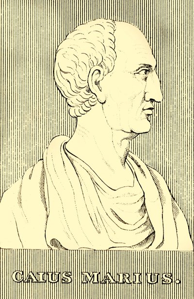 Kajusz Mariusz, 157 pne-86 pne, 1830. autorstwa Unbekannt