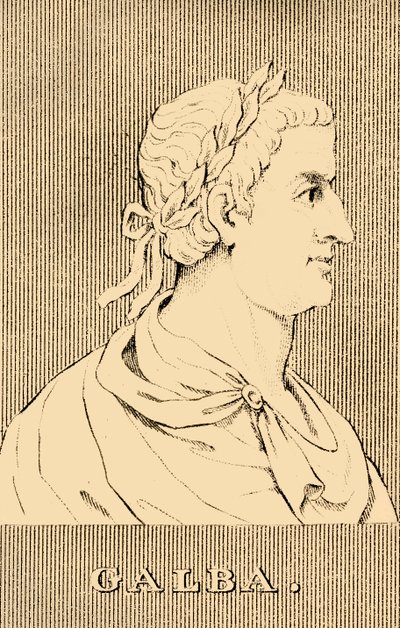 Calba, 3 pne - AD 69, 1830. autorstwa Unbekannt