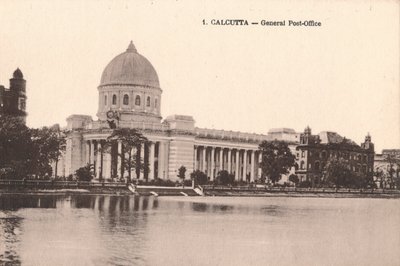 Kalkuta - Poczta Główna, ok. 1900 autorstwa Unbekannt