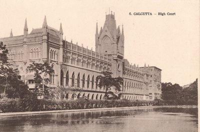 Kalkuta - Sąd Najwyższy, ok. 1900 autorstwa Unbekannt