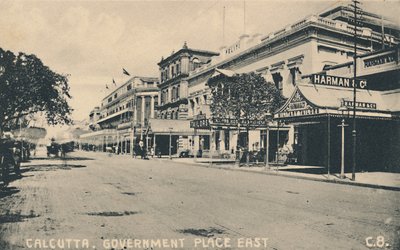 Kalkuta. Miejsce rządowe Wschód, ok. 1920 r. autorstwa Unbekannt