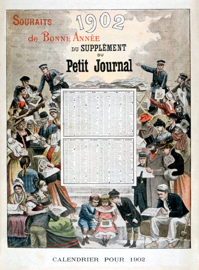 Kalendarz na rok 1902, 1901 autorstwa Unbekannt