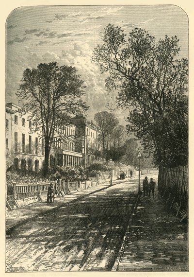 Camberwell Grove, ok. 1878 r. autorstwa Unbekannt