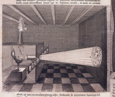 Camera obscura, 1646 autorstwa Unbekannt