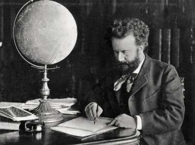 Camille Flammarion, francuski astronom i autor, 1890 autorstwa Unbekannt