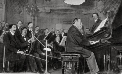Camille Saint-Saens, francuski kompozytor, muzyk i dyrygent, 1910 autorstwa Unbekannt