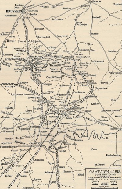 Kampania 1815. 15-19 czerwca 1896. autorstwa Unbekannt