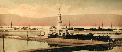 Kanał Sueski - Stacja Terreplain, c1918-c1939. autorstwa Unbekannt