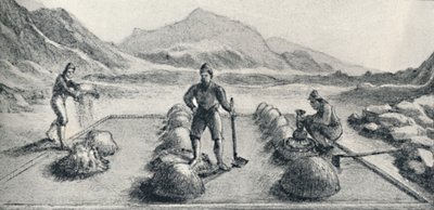 Cancha De Beneficiar, czyli sposób połączenia złota i srebra, c1826, 1911 autorstwa Unbekannt