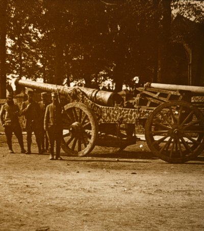 Działo, c1914-c1918 autorstwa Unbekannt