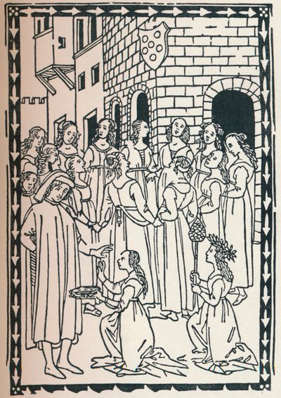 Pieśń A Ballo, 1568, 1917 autorstwa Unbekannt