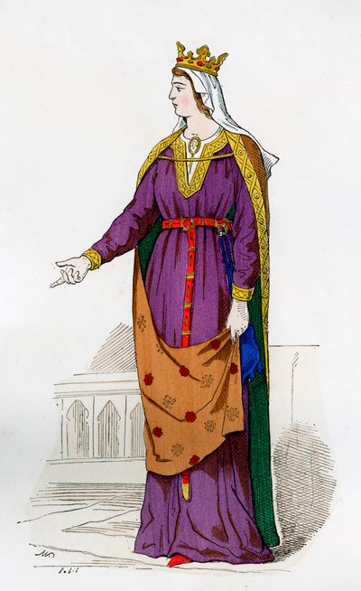 Królowa Kapetyngów, 1360 1882-1884 autorstwa Unbekannt