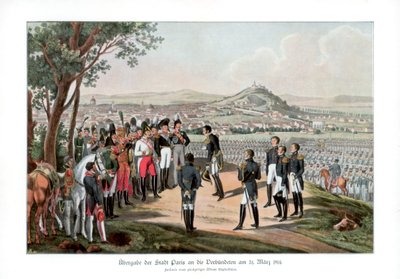 Kapitulacja Paryża, 31 marca 1814 1900 autorstwa Unbekannt