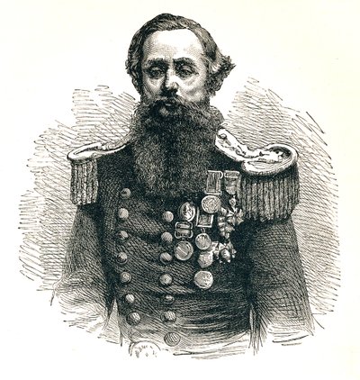 Kapitan Cowper Phipps Coles, 1819-1870, angielski kapitan marynarki i wynalazca, 1893 autorstwa Unbekannt