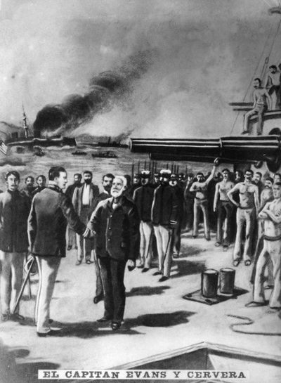 Kapitan Evans i Cervera, 1898, 1920 autorstwa Unbekannt