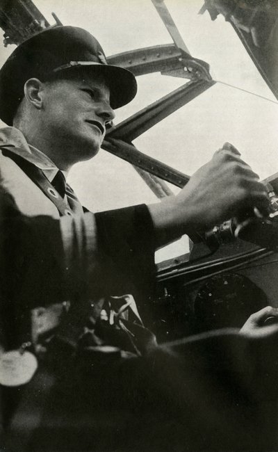 Kapitan Gilbert Rae, pilot BOAC Mosquito, II wojna światowa. c1939-c1944 1946. autorstwa Unbekannt
