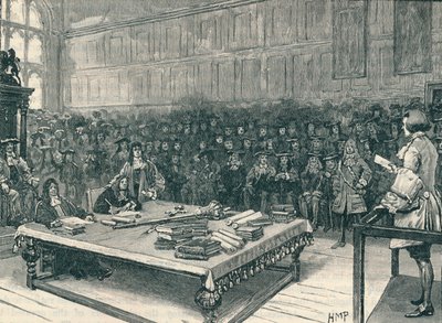 Kapitan Kidd przed Izbą Gmin, 1700 1905 autorstwa Unbekannt