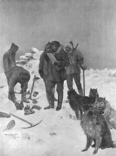 Kapitan MacClintocks Search for Franklin, 1859: Odkrycie... Reliktów..., 1901. autorstwa Unbekannt