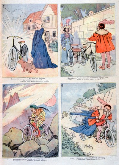 Karykatury z legendy o Fauście, 1894 autorstwa Unbekannt