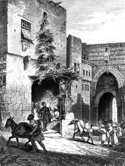 Carry Mamelukes, W Cytadeli w Kairze, 1880 autorstwa Unbekannt