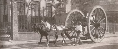 Przewożenie ciężkich towarów pod, a nie nad osią, 1914 autorstwa Unbekannt