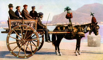 Koszyk, Palermo, Sycylia, ok. 1923 r. autorstwa Unbekannt